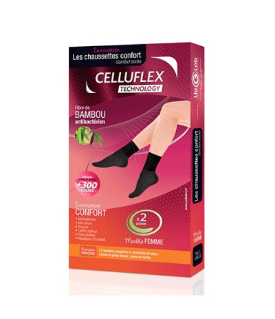 Chaussettes Confort Celluflex Technology Femme boite de 2 paires Chaussettes Confort Celluflex Technology Femme boite de 2 paires