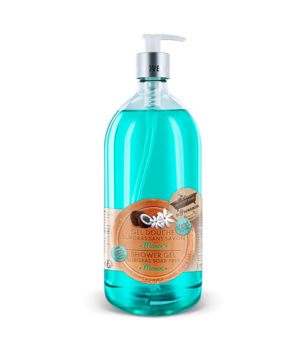 Gel douche Monoi 1L Les Petits Bains de Provence