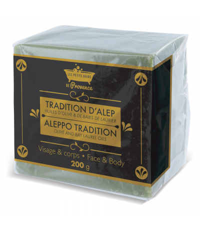 Savon d'Alep 200g Les Petits Bains de Provence