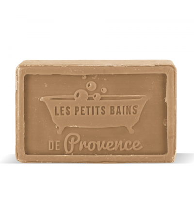 Savon de Marseille Miel/Vanille Pain 100g Les Petits Bains de Provence