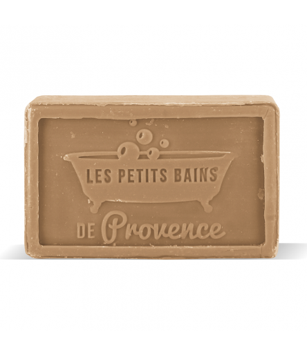 Savon de Marseille Miel/Vanille Pain 100g Les Petits Bains de Provence