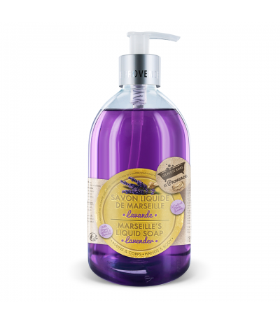 Savon liquide Lavande 500 ml Les Petits Bains de Provence Savon liquide Lavande 500 ml Les Petits Bains de Provence