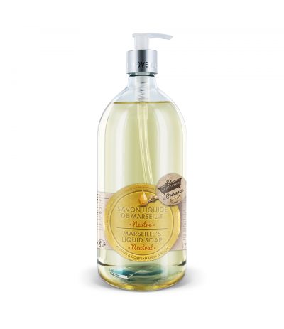 Savon liquide Neutre 1L Les Petits Bains de Provence Savon liquide Neutre 1L Les Petits Bains de Provence