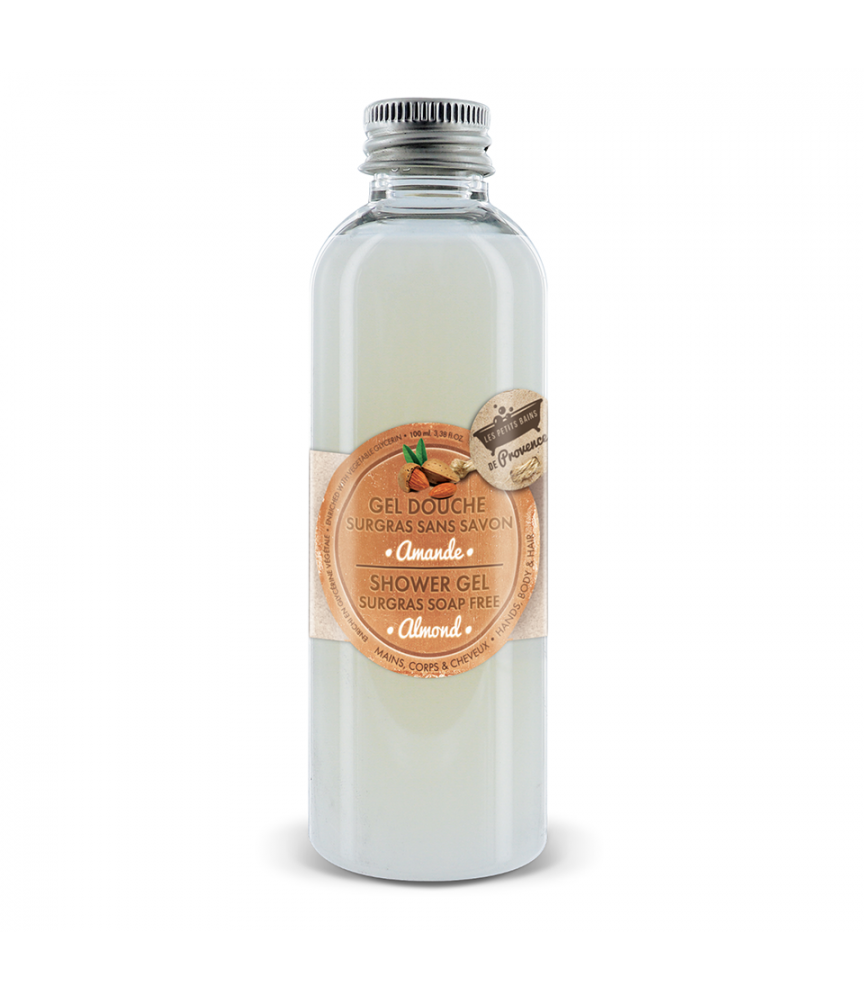 Gel douche Amande 100 ml Les Petits Bains de Provence Gel douche Amande 100 ml Les Petits Bains de Provence