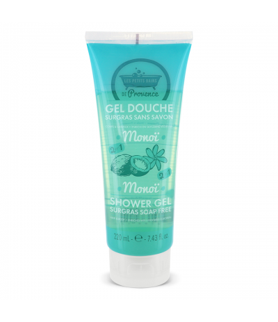 Gel douche Monoï 220 ml Les Petits Bains de Provence