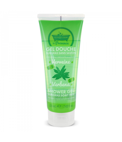 Gel douche Verveine 220 ml Les Petits Bains de Provence Gel douche Verveine 220 ml Les Petits Bains de Provence