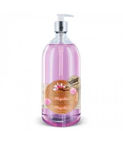 Gel douche Magnolia 1L Les Petits Bains de Provence Gel douche Magnolia 1L Les Petits Bains de Provence