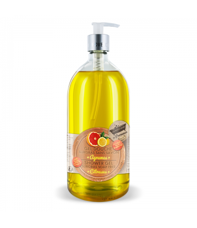 Gel douche Agrumes 1L Les Petits Bains de Provence Gel douche Agrumes 1L Les Petits Bains de Provence