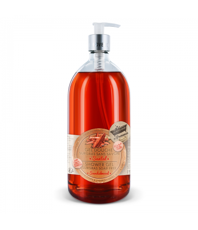 Gel douche Santal 1L Les Petits Bains de Provence Gel douche Santal 1L Les Petits Bains de Provence
