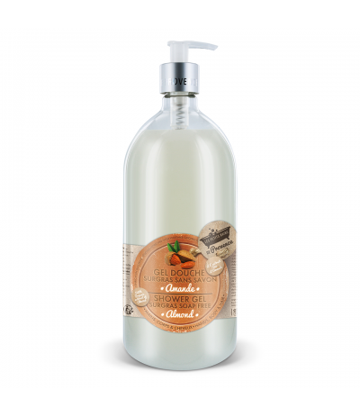 Gel douche Amande 1L Les Petits Bains de Provence Gel douche Amande 1L Les Petits Bains de Provence