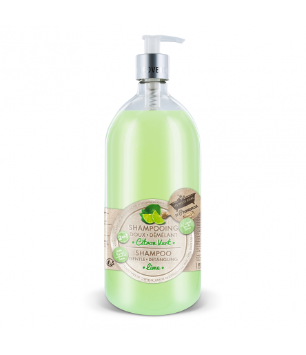 Shampooing Citron vert 1L Les Petits Bains de Provence