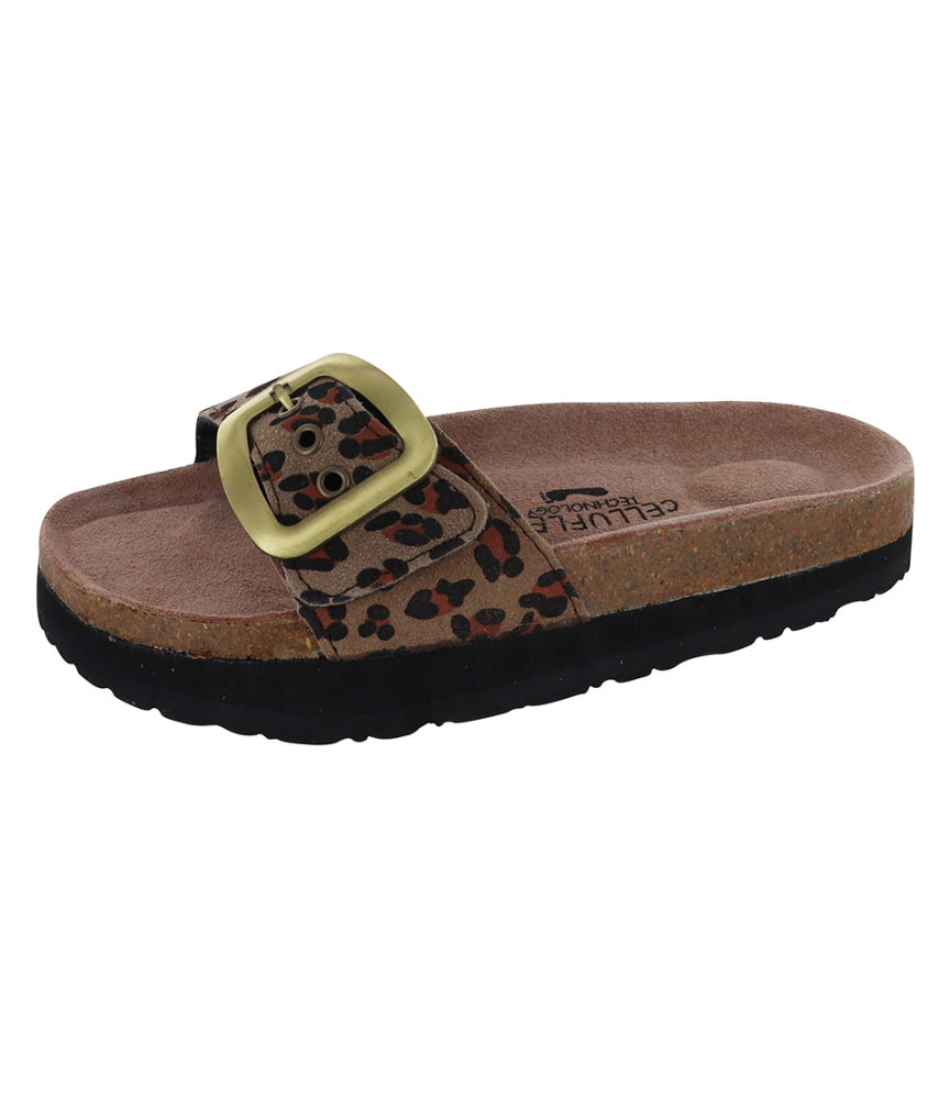 Sandale Silhouette Confort Atlas Leopard