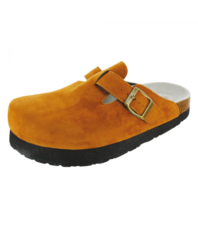 Sabot Daim Silhouette Confort Camel Sabot Daim Silhouette Confort Camel