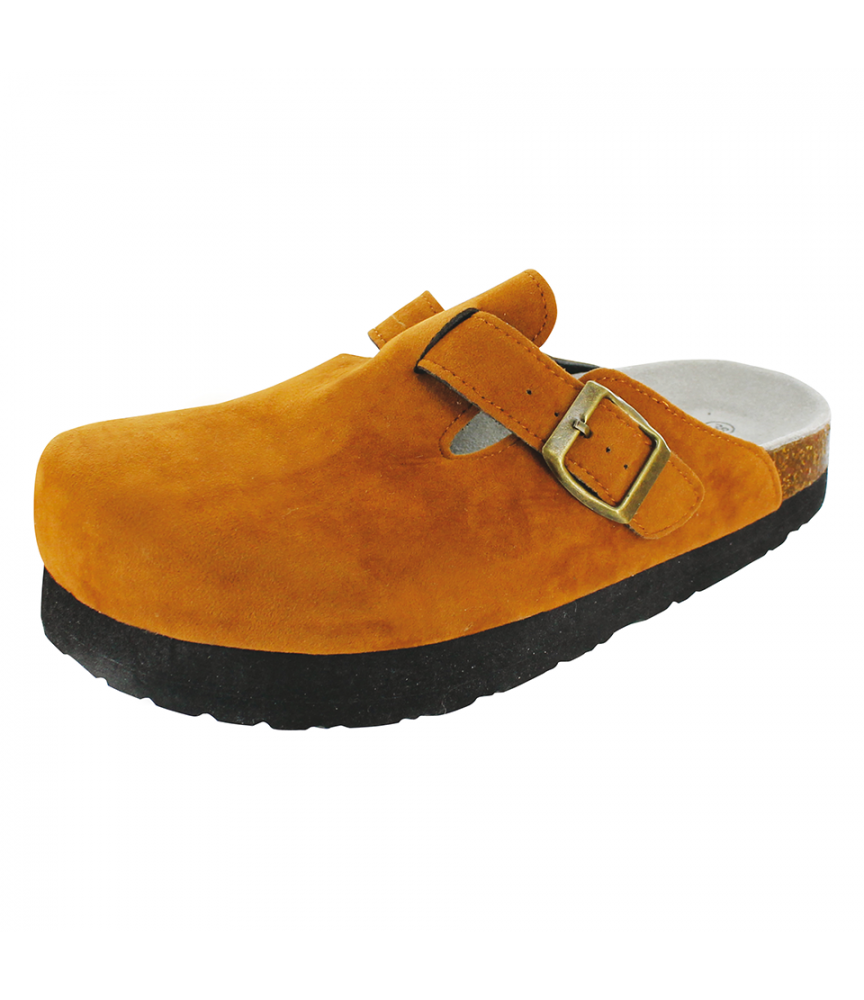 Sabot Daim Silhouette Confort Camel Sabot Daim Silhouette Confort Camel