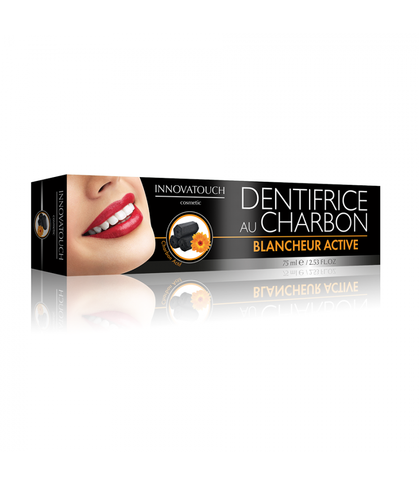 Dentifrice au Charbon 75ml Innovatouch Cosmetic