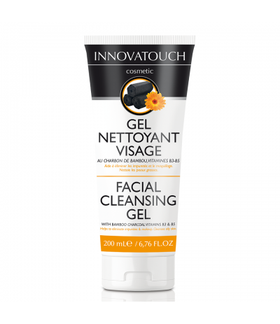 Gel Nettoyant Visage au Charbon 200ml Innovatouch Cosmetic