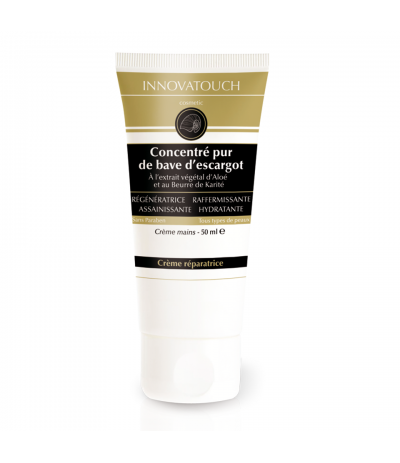 Crème mains au concentré pur de bave d'escargot Innovatouch Cosmetic Crème mains au concentré pur de bave d'escargot Innovatouch Cosmetic