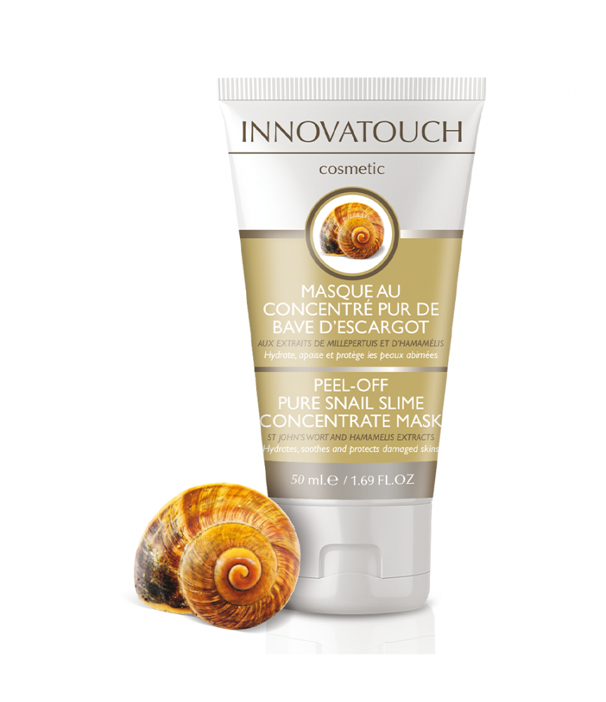 Masque Peel Off au concentré pur de bave d'escargot 50ml Innovatouch Cosmetic tube