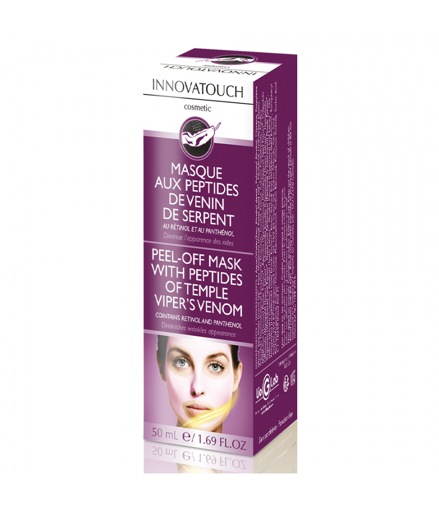 Masque Peel Off aux Peptides de Venin de Serpent 50 ml Innovatouch Cosmetic Masque Peel Off aux Peptides de Venin de Serpent 50 ml Innovatouch Cosmetic
