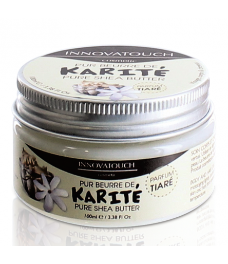 Pur beurre de Karité Parfum Tiaré 100ml Innovatouch Cosmetic