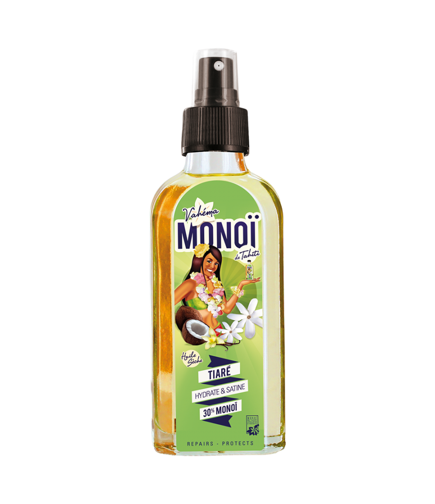 Huile sèche 100ml Monoï Vahema