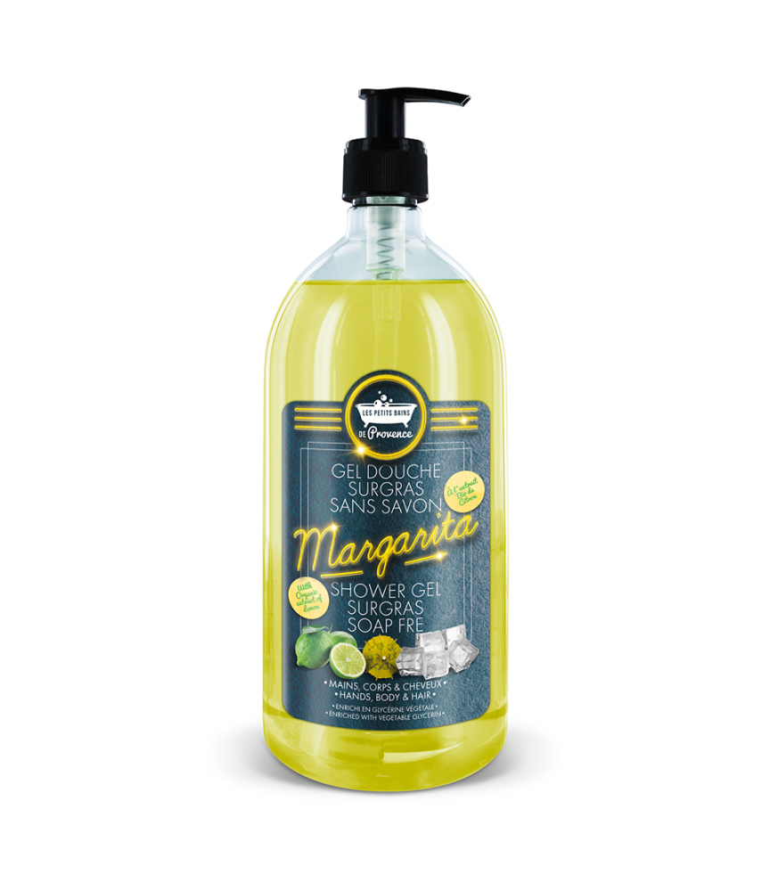Gel Douche Cocktail Margarita 1 Litre Les Petits Bains de Provence Gel Douche Cocktail Margarita 1 Litre Les Petits Bains de Provence