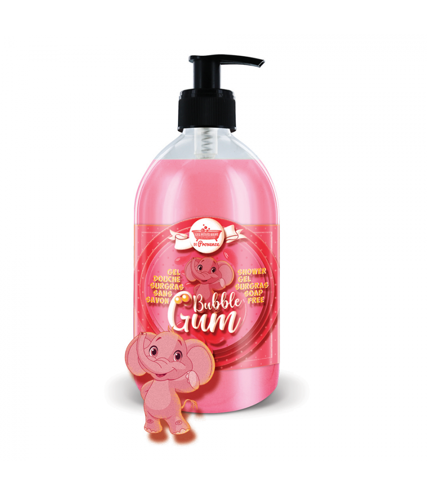 Gel Douche 500ml Enfants Bubble Gum Les Petits Bains de Provence