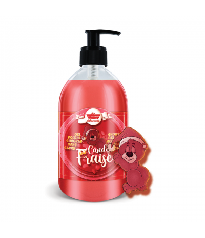 Gel Douche Enfants Candy Fraise 500ml Les Petits Bains de Provence