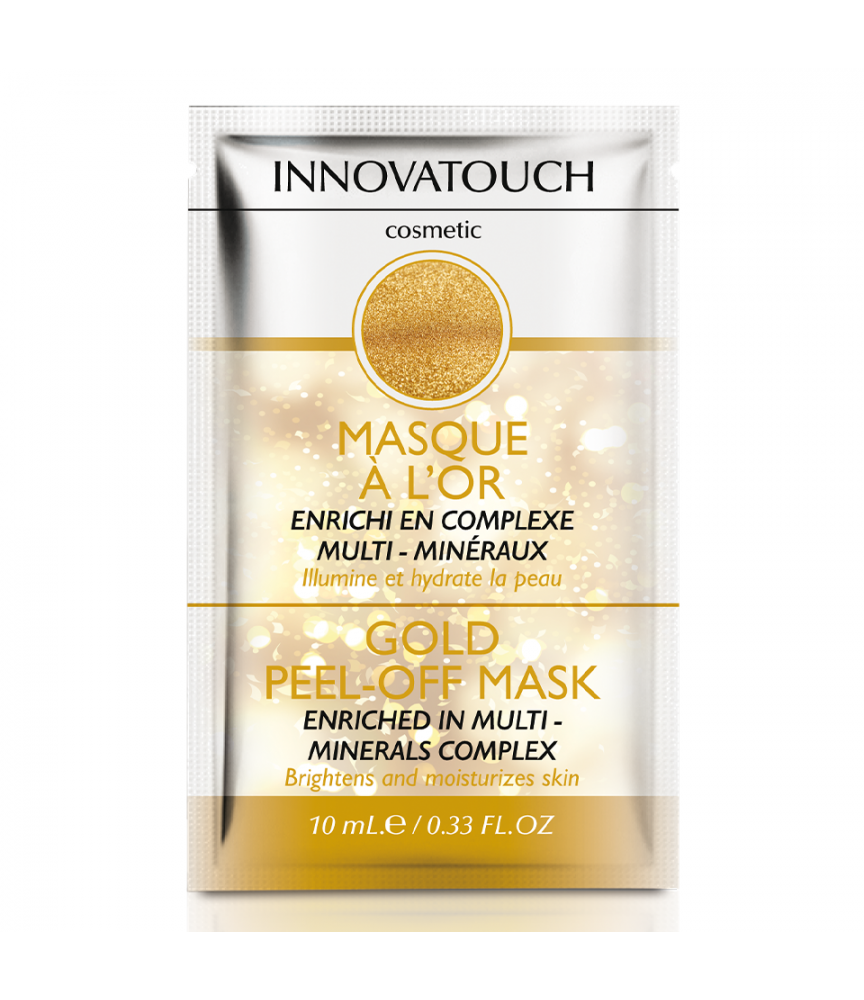 Masque Peel Off à l'or sachet 10ml Innovatouch Cosmetic