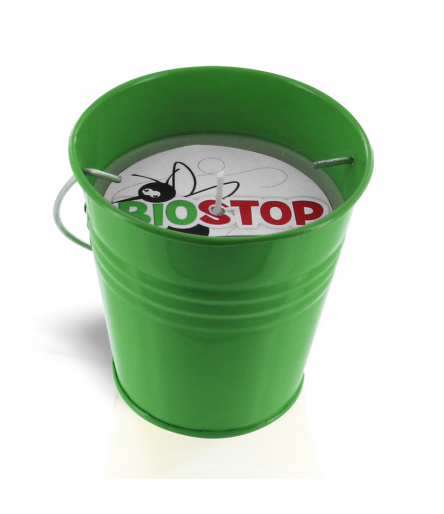 Bougie Citronnelle Verte 125g Biostop