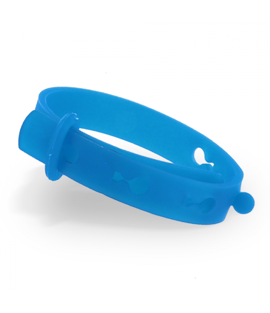 Bracelet anti-moustiques Adulte bleu Biostop Bracelet anti-moustiques Adulte bleu Biostop