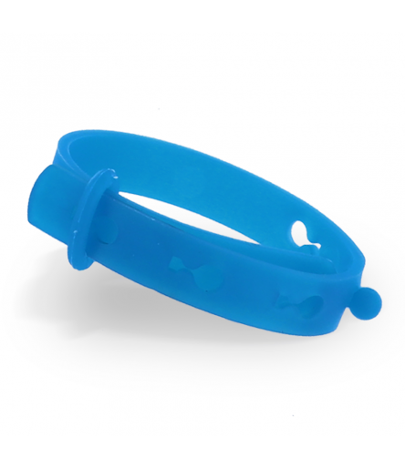 Bracelet anti-moustiques Adulte bleu Biostop