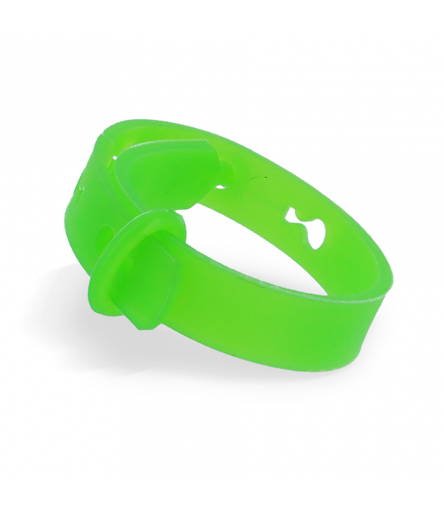 Bracelet anti-moustiques Adulte vert Biostop