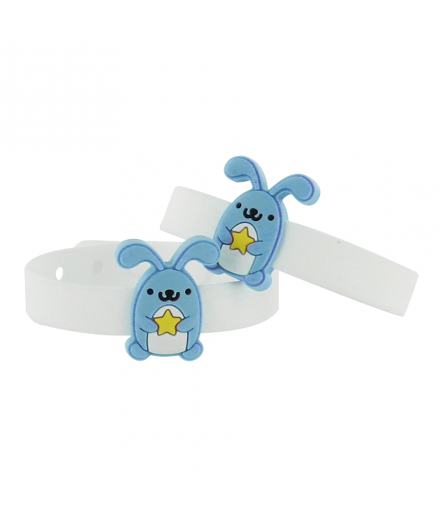 Bracelets cartoon citronnelle Lapin Biostop