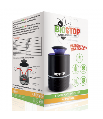 Lampe anti-insectes SD-1155 Biostop