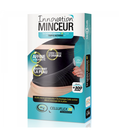 Ceinture Tube Minceur 3D Triple Actions Celluflex Technology