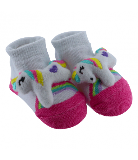 Chaussettes Bébé 0-9 mois Zèbre Lapin BabyOops