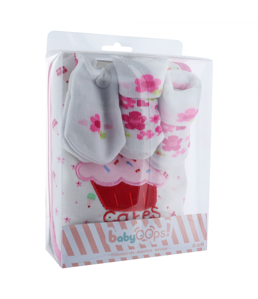 Chaussettes Bébé 0-9 mois Zèbre Lapin BabyOops