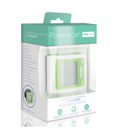 Tensiomètre automatique au poignet Vert TMB1014-S Powerscan