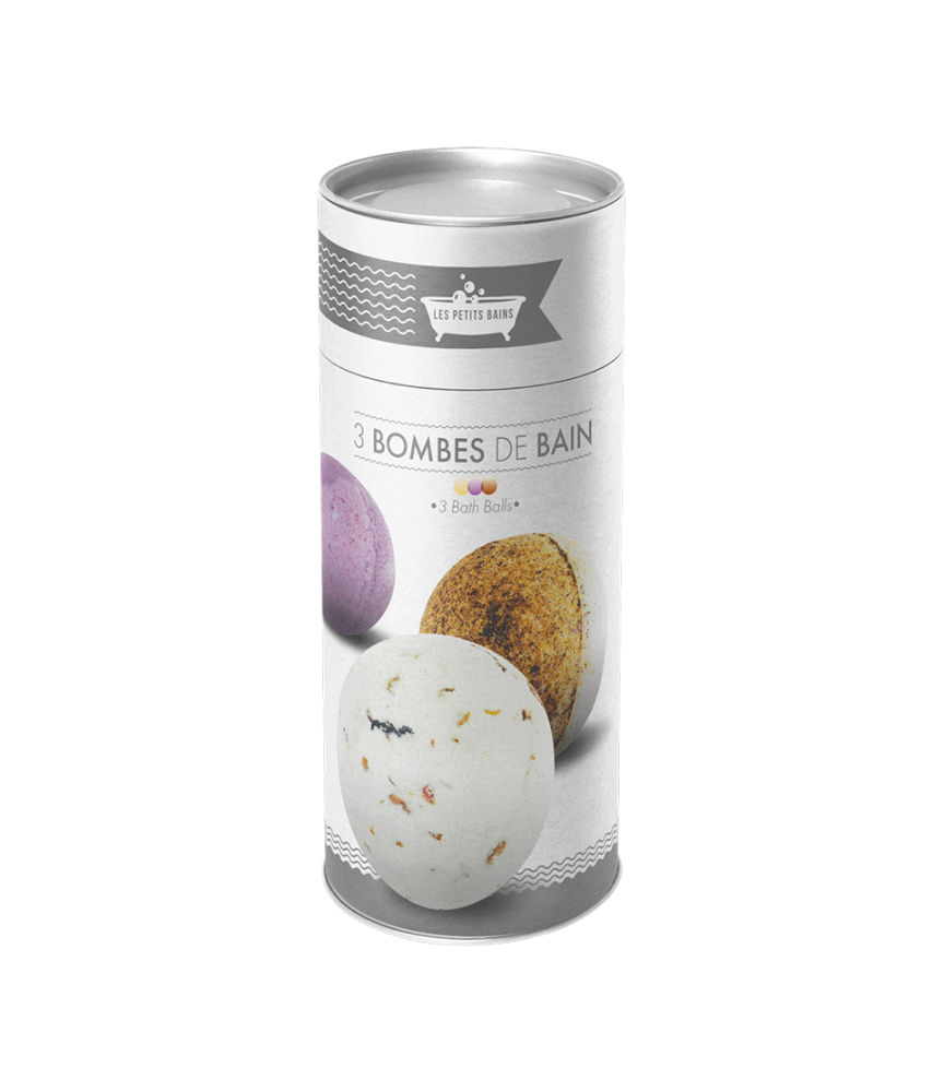 Bombes de Bain Lot de 3x115g Les Petits Bains de Provence