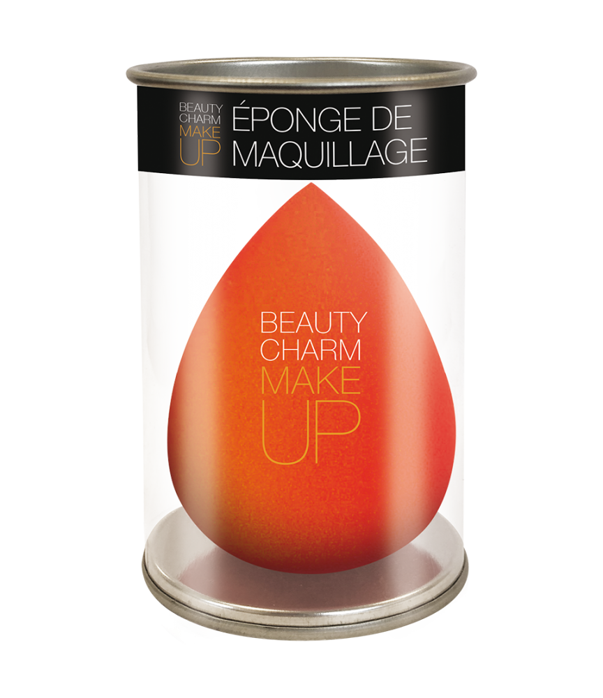 Eponge de Maquillage Orange Beauty Charm Make Up