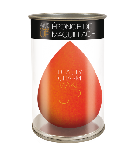 Eponge de Maquillage Orange Beauty Charm Make Up