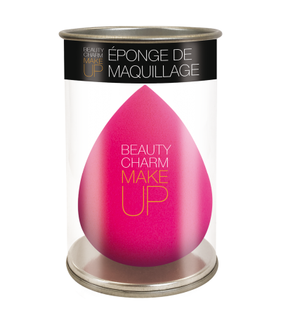 Eponge de Maquillage Rose Beauty Charm Make Up