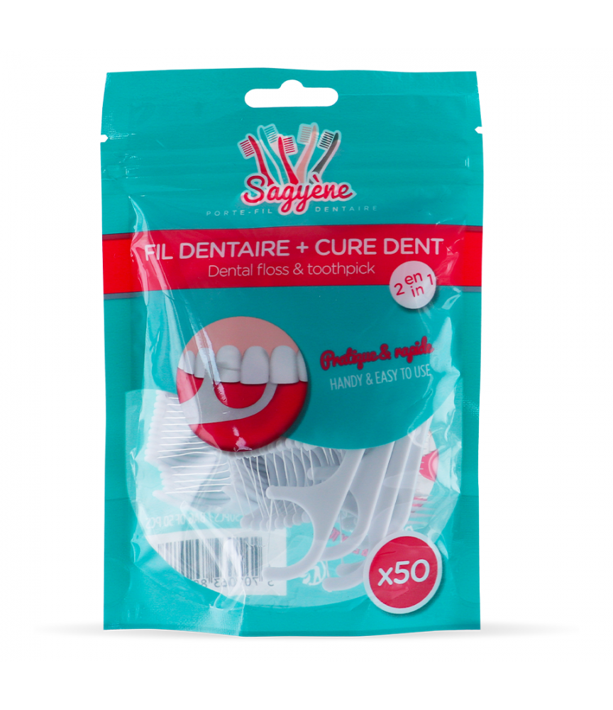 Fil dentaire + Cure dents Sagyene Fil dentaire + Cure dents Sagyene