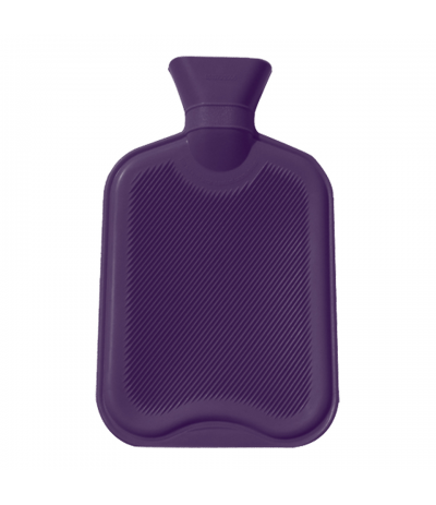 Bouillotte à l'eau Classic Violet 2 litres Bleu SHOOP'S