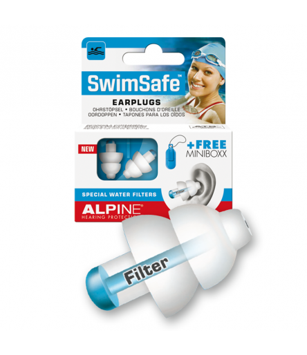 Alpine SwimSafe, Bouchons d'oreille, Protection auditive