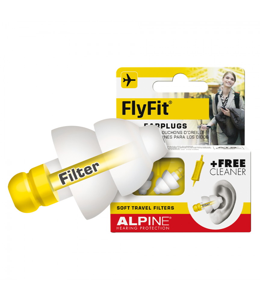 Alpine FlyFit, Bouchons d'oreille, Protection auditive