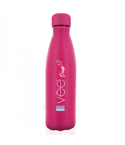 Bouteille Isotherme Rose Vée Drink 500ml - Gourde écologique - bouteille isotherme rose