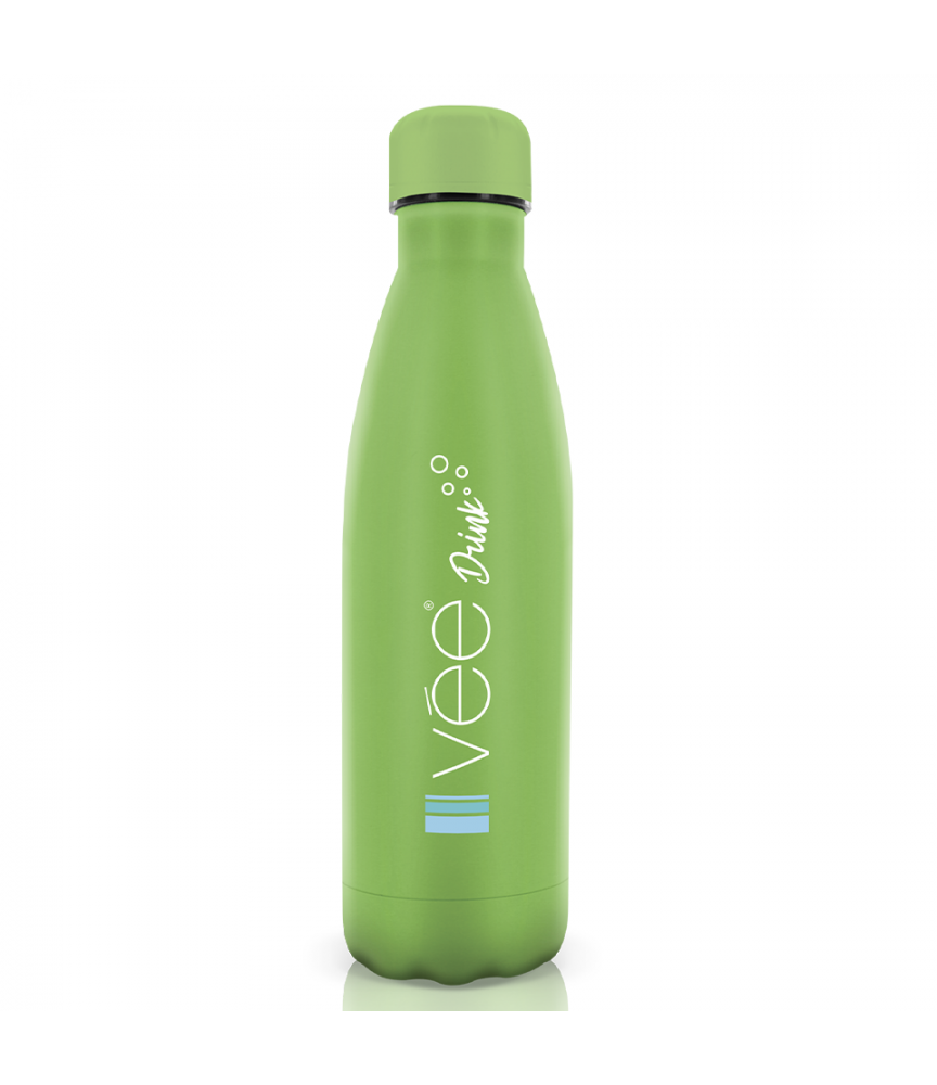 Bouteille Isotherme Vert Vée Drink 500ml - gourde écologique - bouteille isotherme écologique