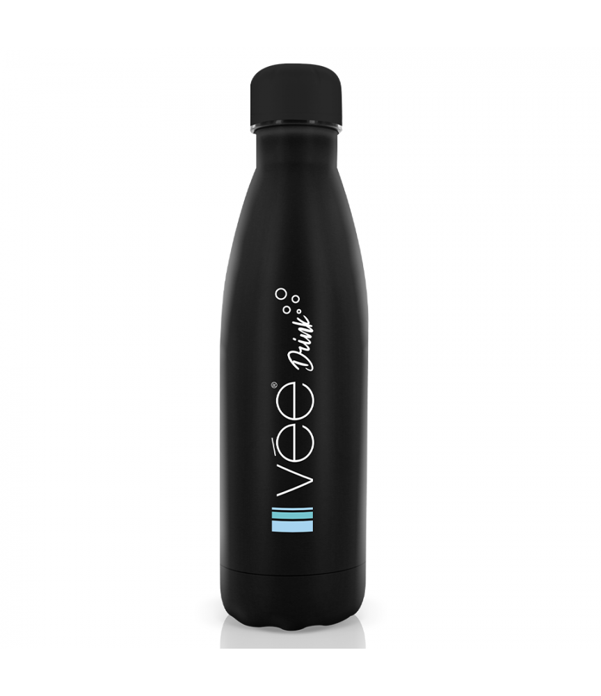 Bouteille Isotherme Noir Vée Drink 500ml - couleur noir - gourde isotherme